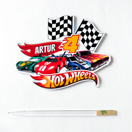 Personalizovaný zápich - Hot Wheels