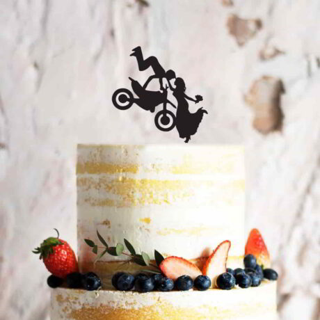 Zápich - Svadobný pár - Motorkár 3