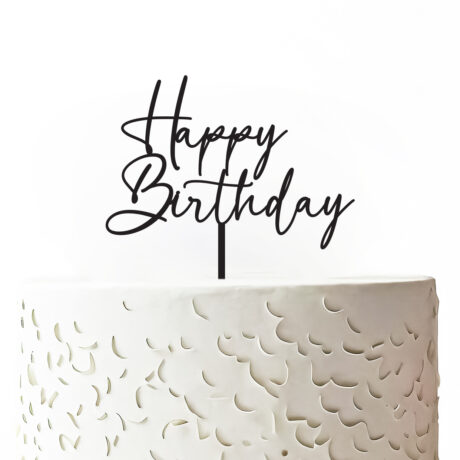 Zápich na tortu - Happy birthday - 7
