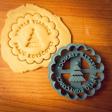 Personalizovaná vykrajovačka - Veselé Vianoce