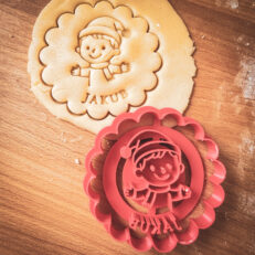 Personalizovaná vykrajovačka - Chlapec s menom 1