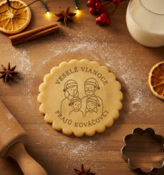 Personalizovaná vykrajovačka - Rodina 3