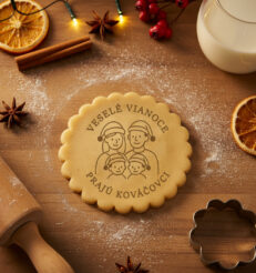 Personalizovaná vykrajovačka - Rodina 8